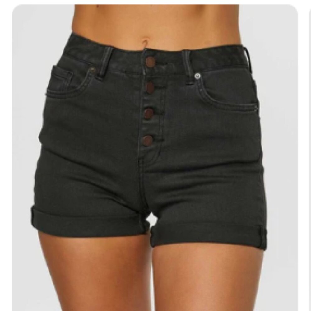 ⚽️🏆3DAYSALE🏆⚽️O’Neill high waisted black shorts